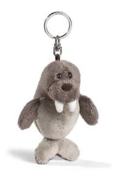 Nici 33018 Schlüsselanhänger Walross 10cm Plüsch Kuscheltier