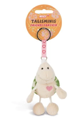 Nici 33695 Schlüsselanhänger Schildkröte Talisminis Ca 7cm Plüsch