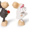 Nici 33788 Küssendes Pärchen Mit Magnet Jolly Mäh Schafe Just Married Brautpaar