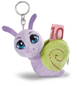 Nici 36443 Schlüsselanhänger Münztäschchen Schnecke Lila Figürlich Plüsch -Nici Plüschtiere Angebote Store 36443 02 me