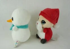 Nici 40300 Nicidoos Schneemann & Weihnachtsmann / Nikolaus Set 16cm Plüsch -Nici Plüschtiere Angebote Store 40300 4