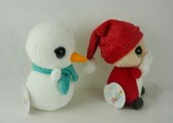 Nici 40300 Nicidoos Schneemann & Weihnachtsmann / Nikolaus Set 16cm Plüsch -Nici Plüschtiere Angebote Store 40300 6