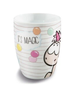 Nici 41860 Tasse Einhorn Theodor & Einhorn-Wal It´s Magic 8x10cm Porzellan -Nici Plüschtiere Angebote Store 41860 03 ZA Frei me