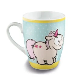 Nici 41861 Tasse Einhorn Theodor & Einhorn-Wal Rainbow HELLO 8x10cm Porzellan -Nici Plüschtiere Angebote Store 41861 02 ZA Frei me