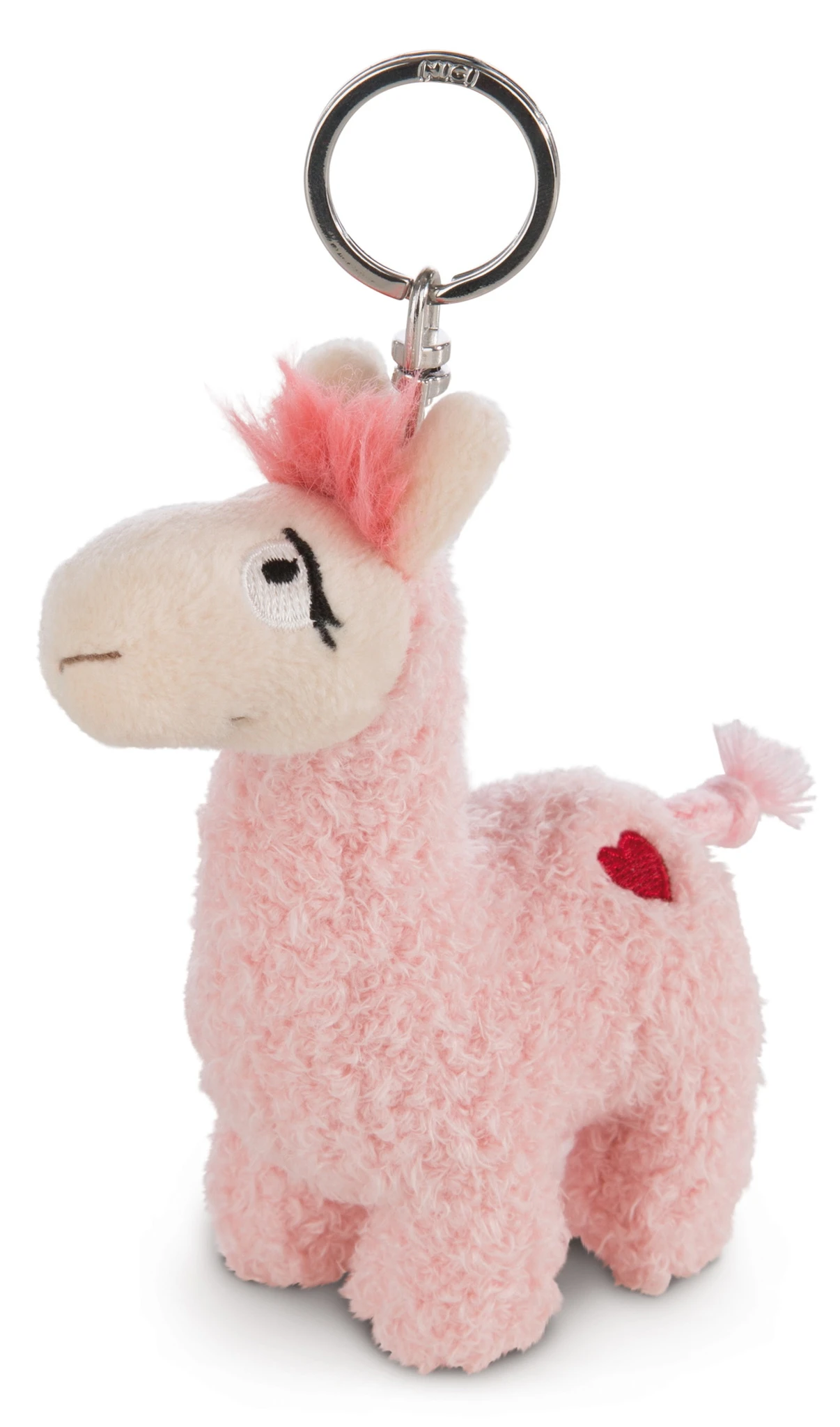 Nici 42700 Schlüsselanhänger Rosa La-La-Lama-Love Ca 10cm Plüsch 1 Nici 42700 Schlüsselanhänger Rosa La-La-Lama-Love Ca 10cm Plüsch