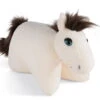 Nici 43216 Kuscheltier-Kissen 2-in-1 Mustang Ayeta Weißes Pferd 40x30cm Plüsch