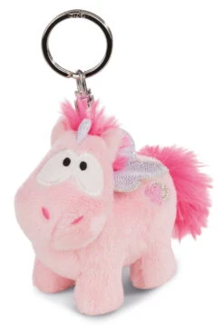 Nici 44360 Schlüsselanhänger Rosa Einhorn Pink Harmony In Love Plüsch Ca 10cm