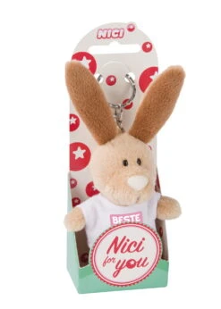 Nici 44703 Schlüsselanhänger Hase Mit T-Shirt Ca 10cm - Beste Tante -Nici Plüschtiere Angebote Store 44703 02 ZA Frei 1462x2048
