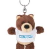 Nici 44722 Schlüsselanhänger Bär Mit T-Shirt Ca 10cm - Mr Right