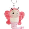 Nici 44931 Schlüsselanhänger Schmetterling Ca 10cm Plüsch Hello Spring - Pink