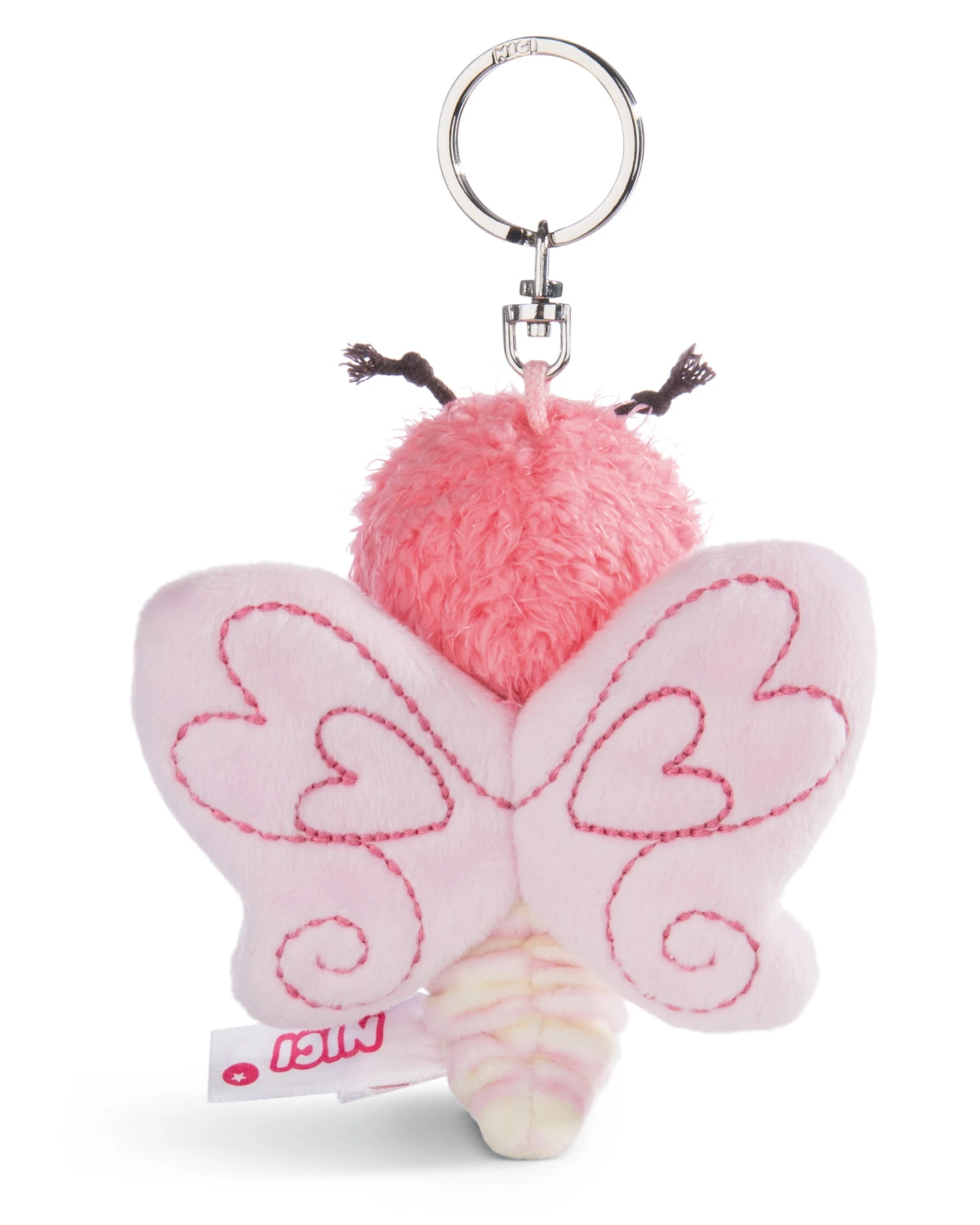 Nici 44931 Schlüsselanhänger Schmetterling Ca 10cm Plüsch Hello Spring - Rosa 2 Nici 44931 Schlüsselanhänger Schmetterling Ca 10cm Plüsch Hello Spring - Rosa – Bild 2