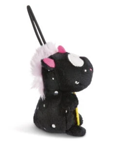 Nici 44980 Message To Go Loop 8cm Einhorn Carbon Flash - MUTMACHER -Nici Plüschtiere Angebote Store 44980 03 ZA 1675x2048