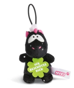 Nici 44981 Message To Go Loop 8cm Einhorn Carbon Flash - ICH BESCHÜTZE DICH -Nici Plüschtiere Angebote Store 44981 01 HA Frei 1719x2048