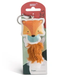 Nici 45583 Guardian Animals Fuchs Braun 12cm Taschenanhänger Kunstleder