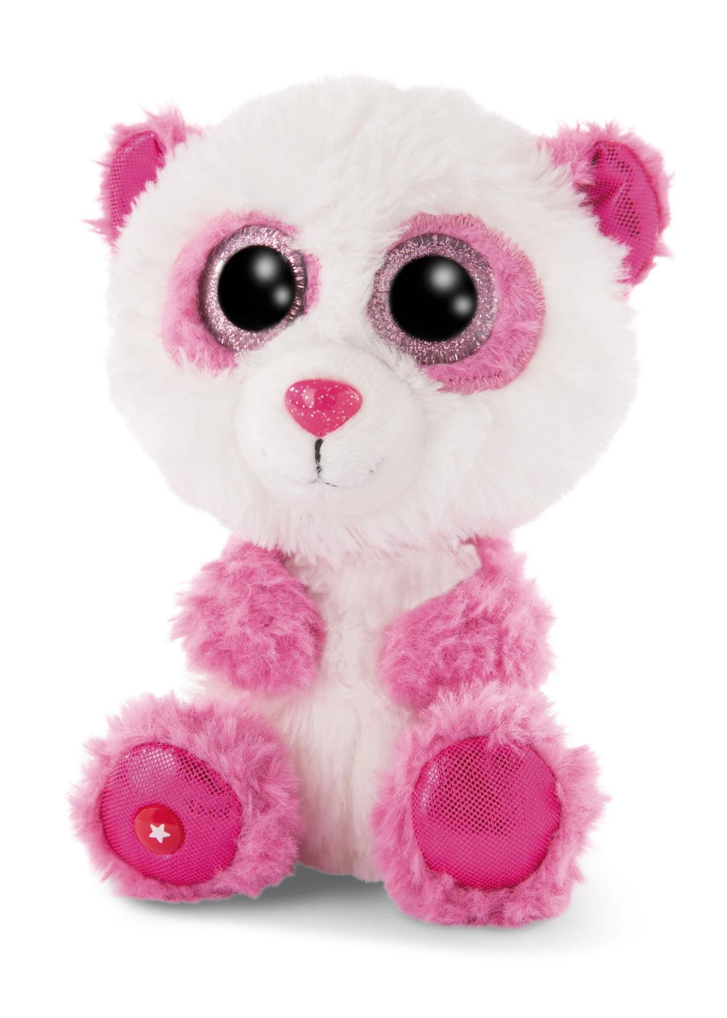 Nici 46618 Glubschis Panda Monno Weiß-pink 15cm Plüsch Kuscheltier 1 Nici 46618 Glubschis Panda Monno Weiß-pink 15cm Plüsch Kuscheltier