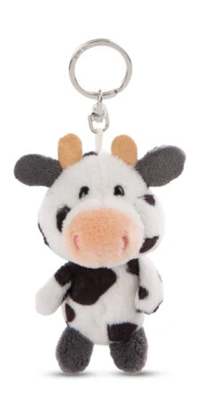 Nici 47772 Schlüsselanhänger Kuh Cowluna 10cm Farm Friends Plüsch GREEN