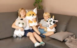 Nici 47828 Glubschis Farm Kuh Moolon 45cm Plüsch Kuscheltier Schlenker GREEN -Nici Plüschtiere Angebote Store 47826 10 47827 47828 Image 2048x1277 2