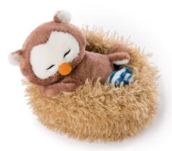 Nici 47876 Eule Oscar 12cm Schlafend Im Vogel-Nest Plüsch Kuscheltier Owlsons -Nici Plüschtiere Angebote Store 47876 02 ZA Frei 2048x1798