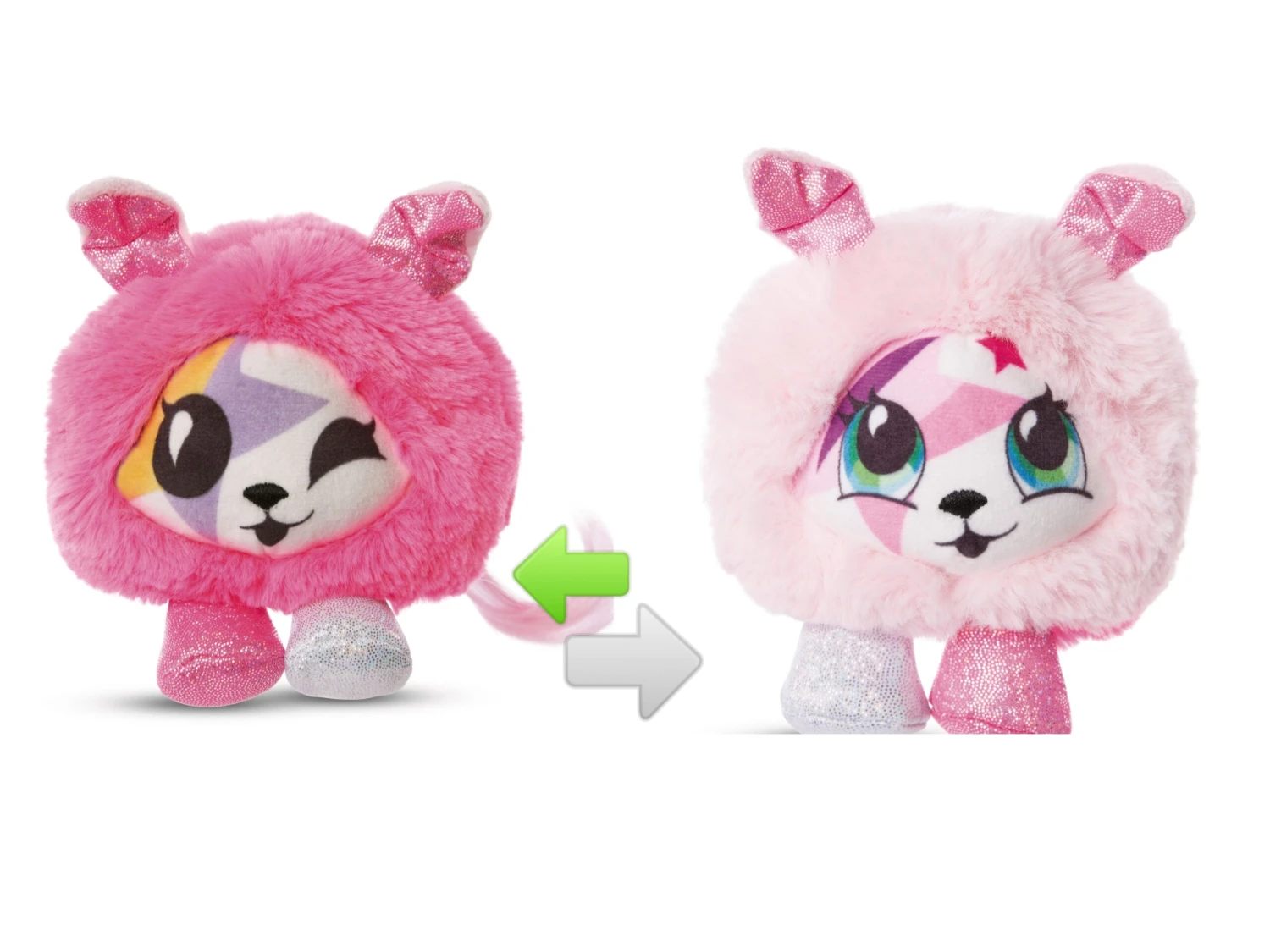 Nici 47908 Pixidoos Pets 2-in-1 Wendeplüsch Hase Pinbi 12cm Rosa-pink Plüsch 1 Nici 47908 Pixidoos Pets 2-in-1 Wendeplüsch Hase Pinbi 12cm Rosa-pink Plüsch