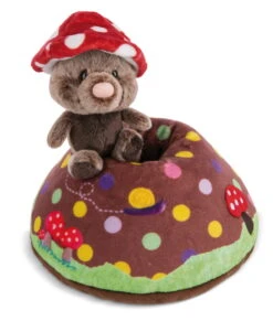 Nici 48210 Spielkissen Maulwurf & Erdhügel 23x19cm Forest Friends GREEN Plüsch -Nici Plüschtiere Angebote Store 48210 03 ZA Frei 1740x2048