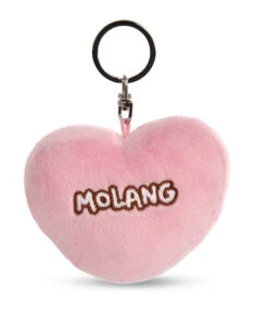 Nici 48221 Schlüsselanhänger Herzförmig Molang Regenbogen 8cm Plüsch Kawaii -Nici Plüschtiere Angebote Store 48221 04 ZA Frei