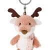 Nici 48301 Schlüsselanhänger Rentier Jonte Ca 10cm Plüsch Winter Friends GREEN