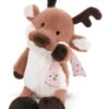 Nici 48309 Rentier Jonte 23cm Plüsch Schlenker Kuscheltier Winter Friends GREEN