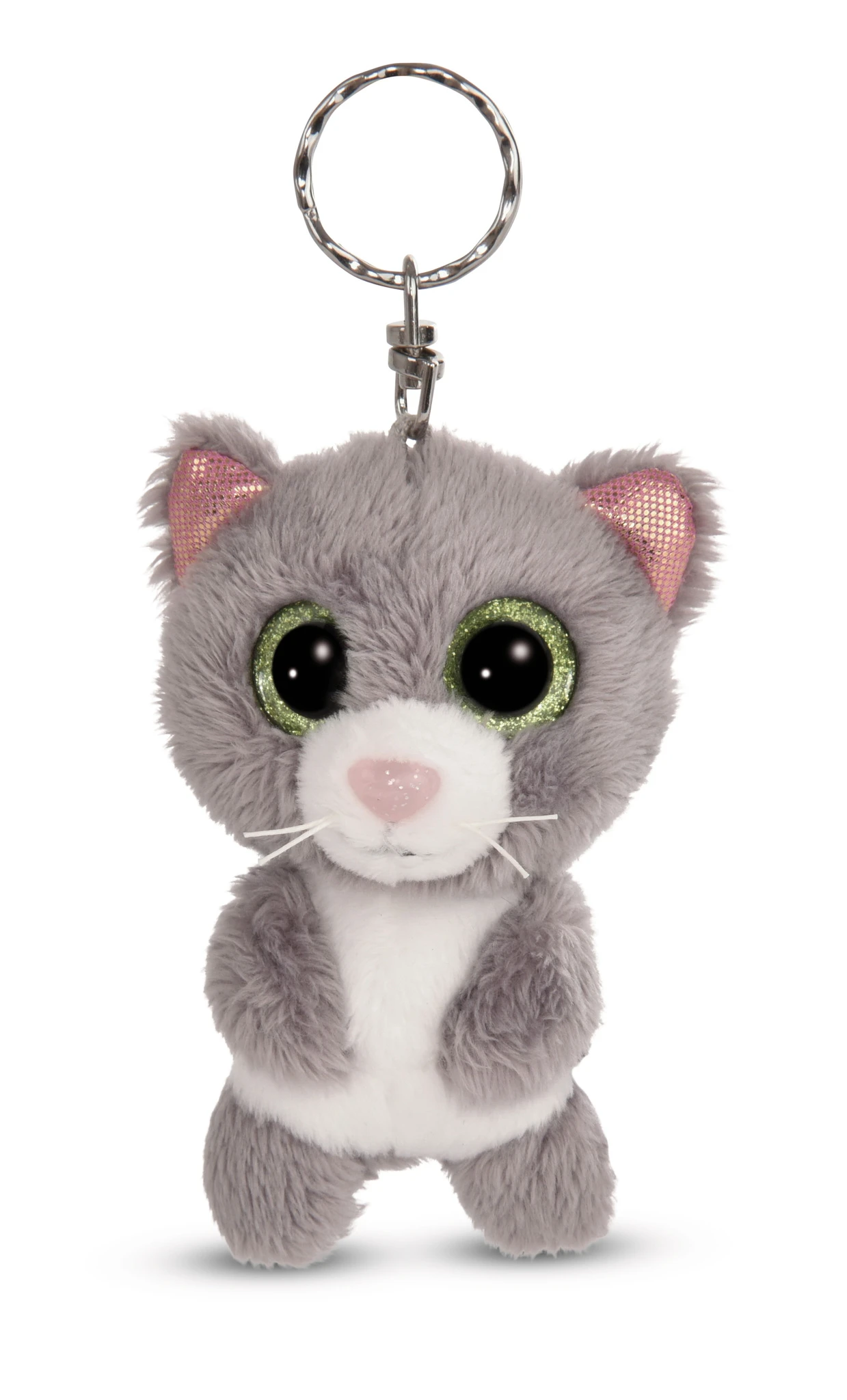 Nici 48692 Schlüsselanhänger GLUBSCHIS Katze Grau Felinja 9cm Pet Edition GREEN 1 Nici 48692 Schlüsselanhänger GLUBSCHIS Katze Grau Felinja 9cm Pet Edition GREEN
