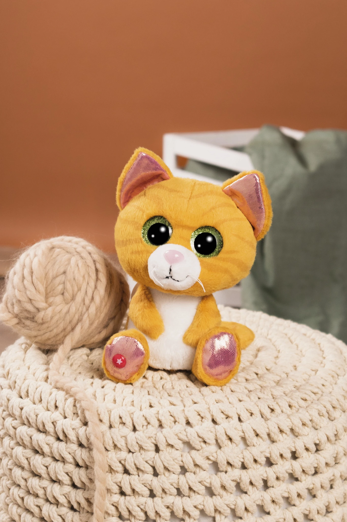 Nici 48698 GLUBSCHIS Katze Getigert Tabbrey Ca 15cm Pet Edition GREEN Haustier 4 Nici 48698 GLUBSCHIS Katze Getigert Tabbrey Ca 15cm Pet Edition GREEN Haustier – Bild 4