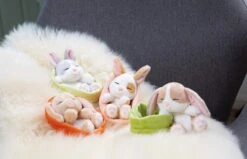 Nici 48706 Sleeping Pets Bunnies Hase Grau 12cm Schlafend Im Körbchen Grün -Nici Plüschtiere Angebote Store 48706 10 48707 48708 48709 Milieu 2048x1318 1