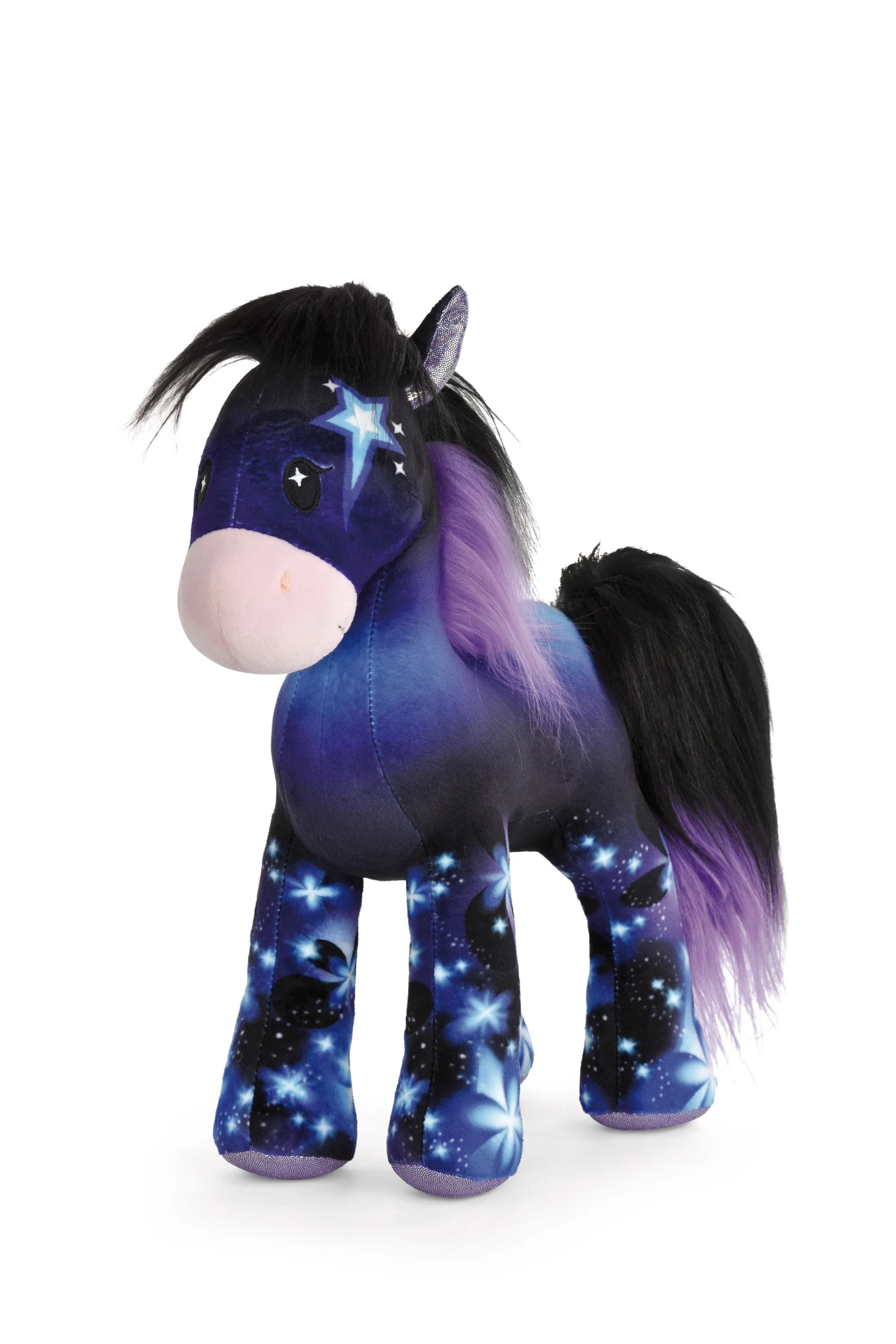 Nici 48755 Pony Stars Pferd Starflower Blau 35cm Stehend Plüsch GREEN 1 Nici 48755 Pony Stars Pferd Starflower Blau 35cm Stehend Plüsch GREEN