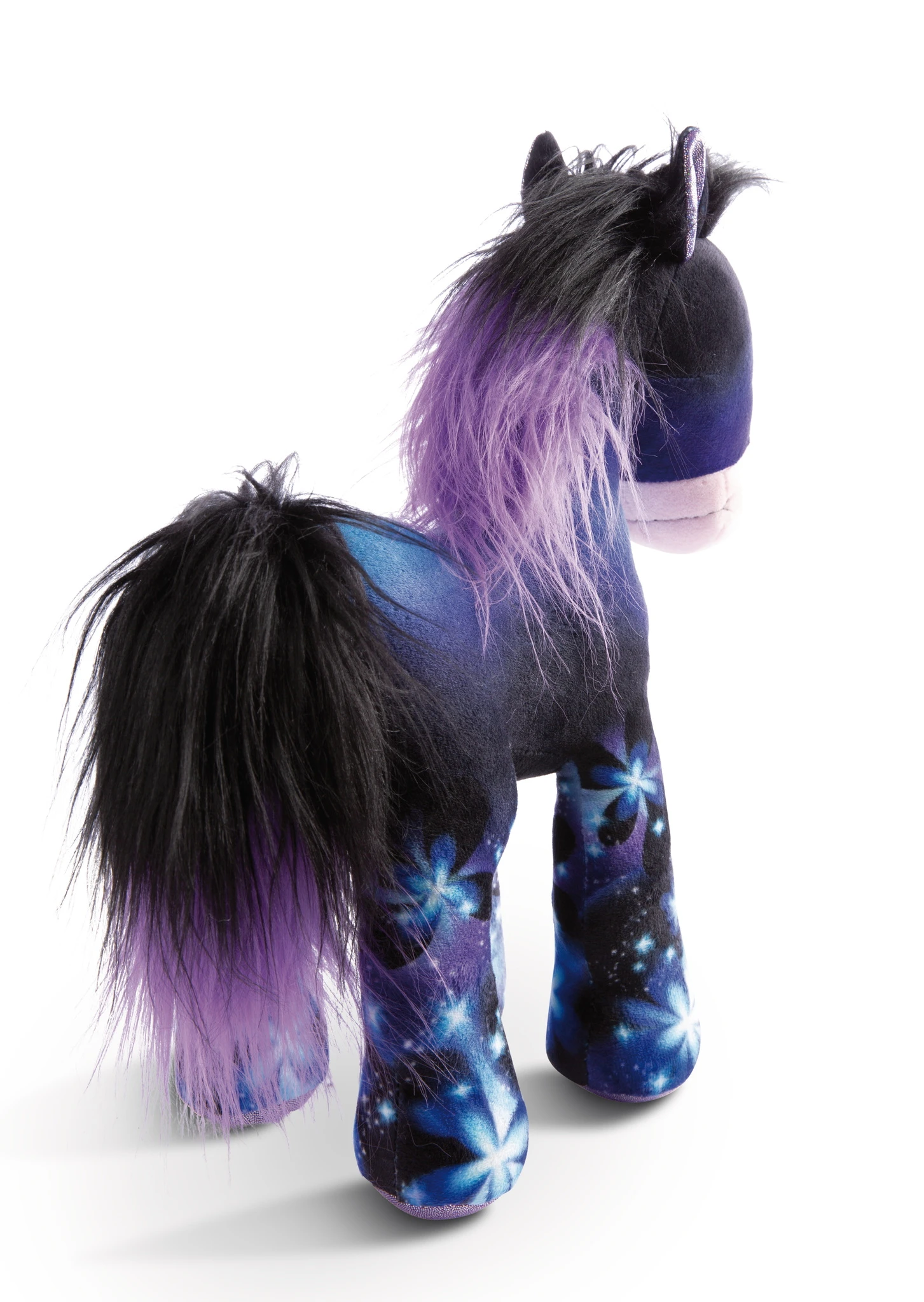 Nici 48755 Pony Stars Pferd Starflower Blau 35cm Stehend Plüsch GREEN 2 Nici 48755 Pony Stars Pferd Starflower Blau 35cm Stehend Plüsch GREEN – Bild 2