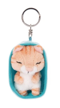 Nici 48837 Schlüsselanhänger Sleeping Pets 10cm Plüsch - Katze Braun Getigert -Nici Plüschtiere Angebote Store 48837 02 ZA Frei 1132x2048