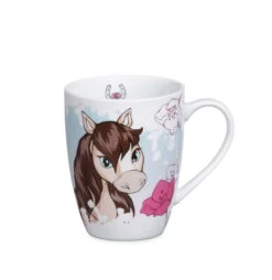 Nici 48915 Tasse Pony Loretta 310ml 10x8cm Mit Banderole Pferd Mystery Hearts -Nici Plüschtiere Angebote Store 48915 01 HA Frei 1993x2048