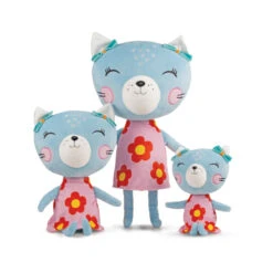 Nici 90428 Lemon Ribbon Katze 45cm Plüsch Kuscheltier Schlenker -Nici Plüschtiere Angebote Store 90426pt