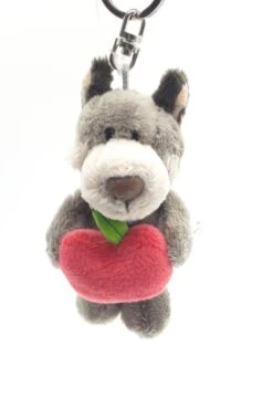 Nici 90647 Schlüsselanhänger Wolf Woody Wulf & Apfel 10cm Plüsch Taiwan Limited -Nici Plüschtiere Angebote Store 90647 2